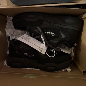 🔥 NIB Men's Black Athletic Shoes Size 45 US 11 With Tags. Rare Sneakers 🔥